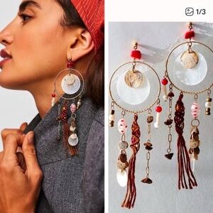 Free People Coco Bongo Dangle Earrings